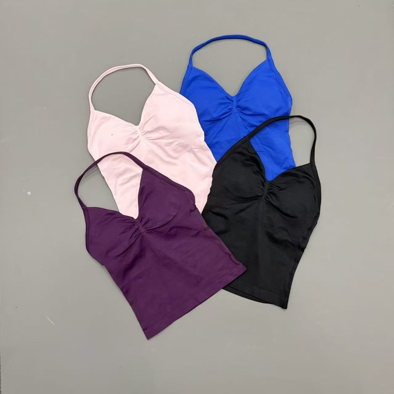 Gym Women Sports Tank Top Seam - Suspender Tank Top review and price