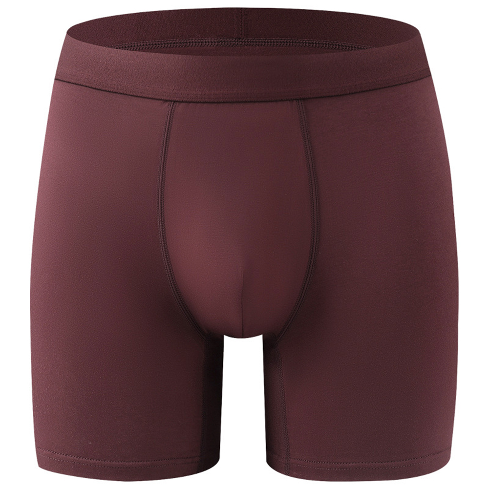 Men Long Leg Boxers Breathable - Long Leg Trunk Men review and price