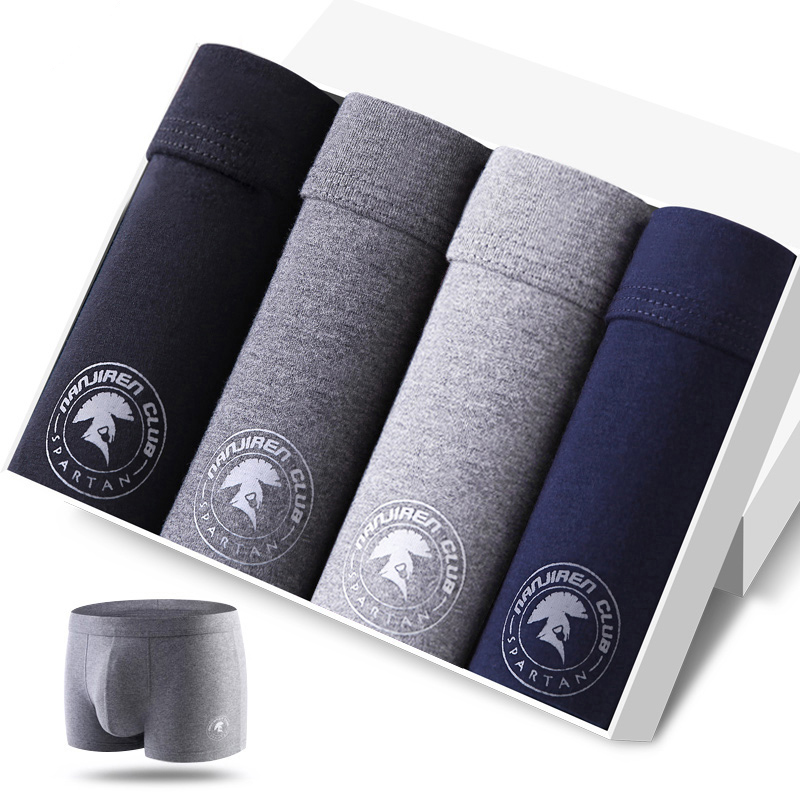 4pcs Men's Panties Sexy Shorts - Boxer Brief Pack Cotton review and price
