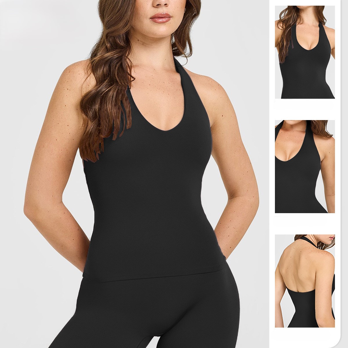 Naked Feel Halter Neck Yoga Sp - Suspender Tank Top review and price