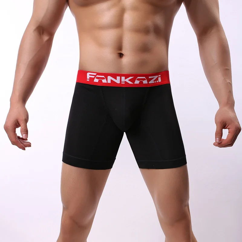 Men's Bulge Boxy Underwear Cot - Long Leg Trunk Men review and price