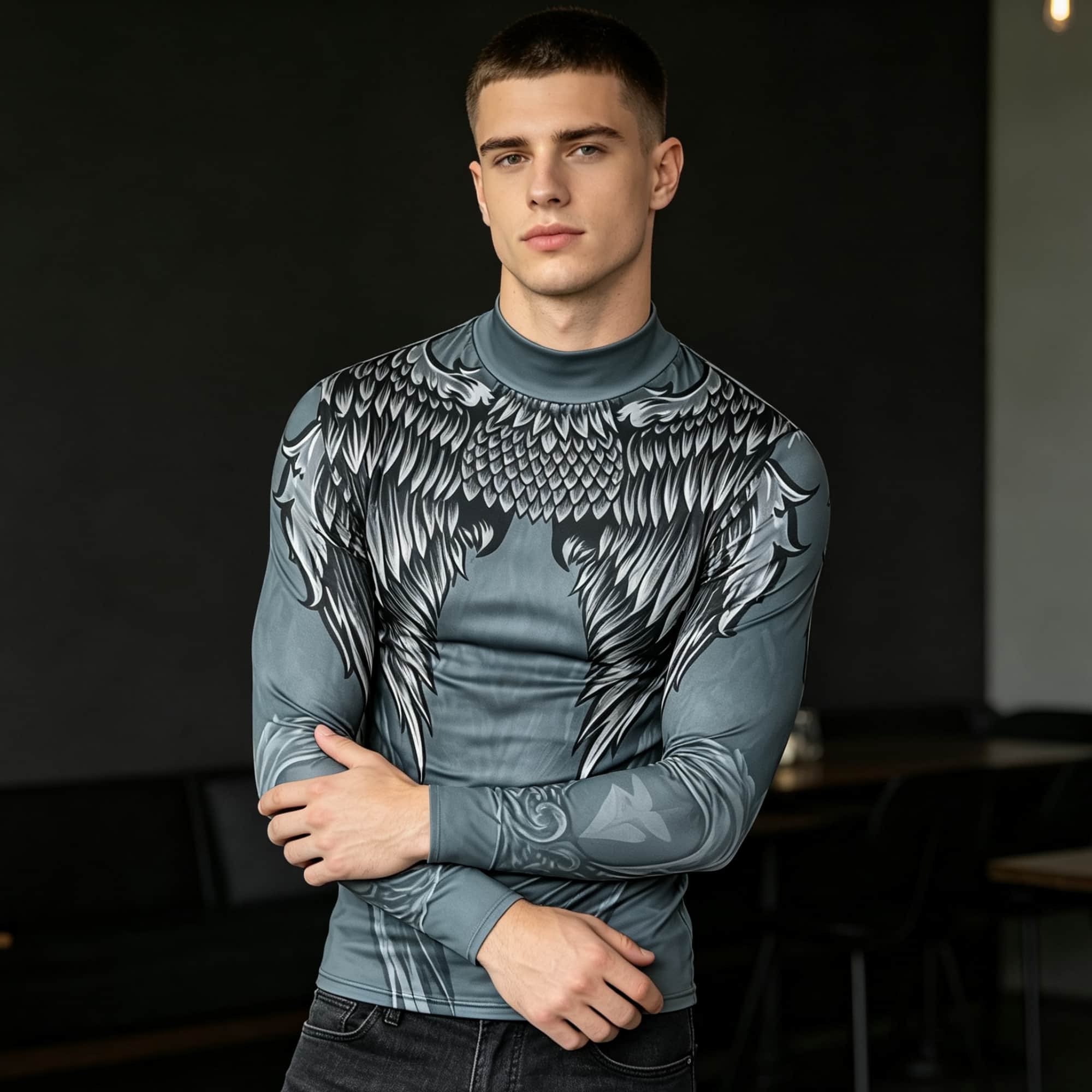 Men Athletic Long Sleeve Base  - Base Layer Top review and price