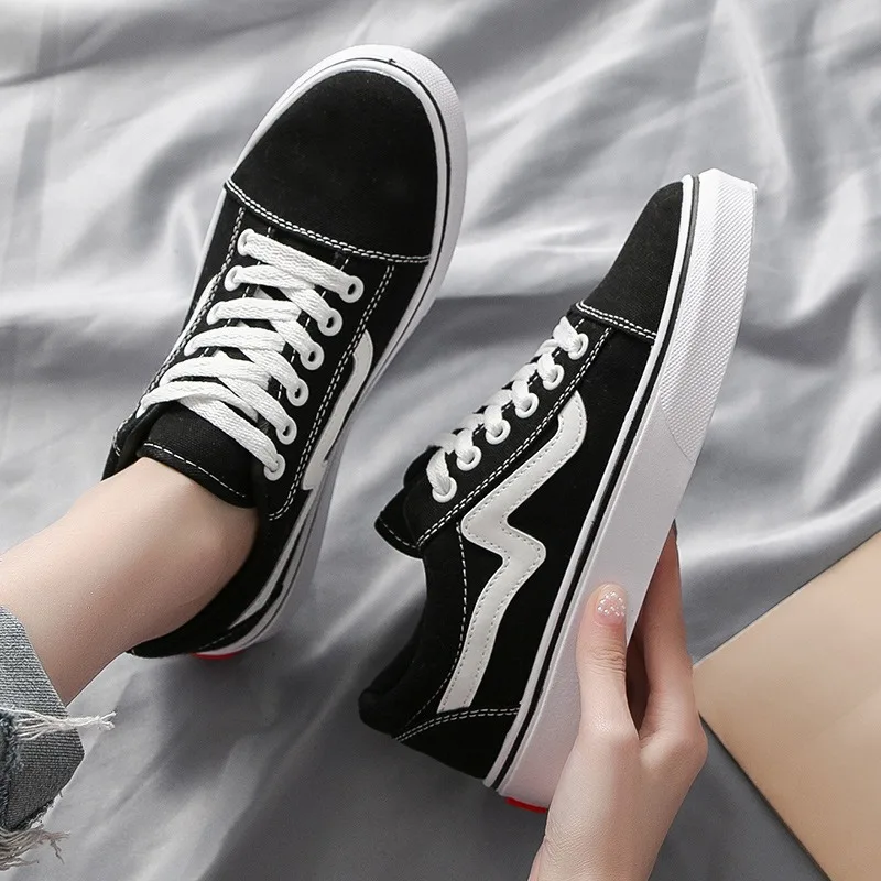 Youth Students Boys Girls Spri - Vans Shoes Old Skool review and price