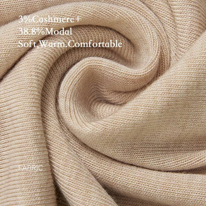 Women Cashmere Blend Long Slee - Base Layer Top review and price